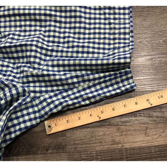 Polo Ralph Lauren Tyler Short Mens 33 Blue Checked Casual Chino Shorts - Picture 7 of 7